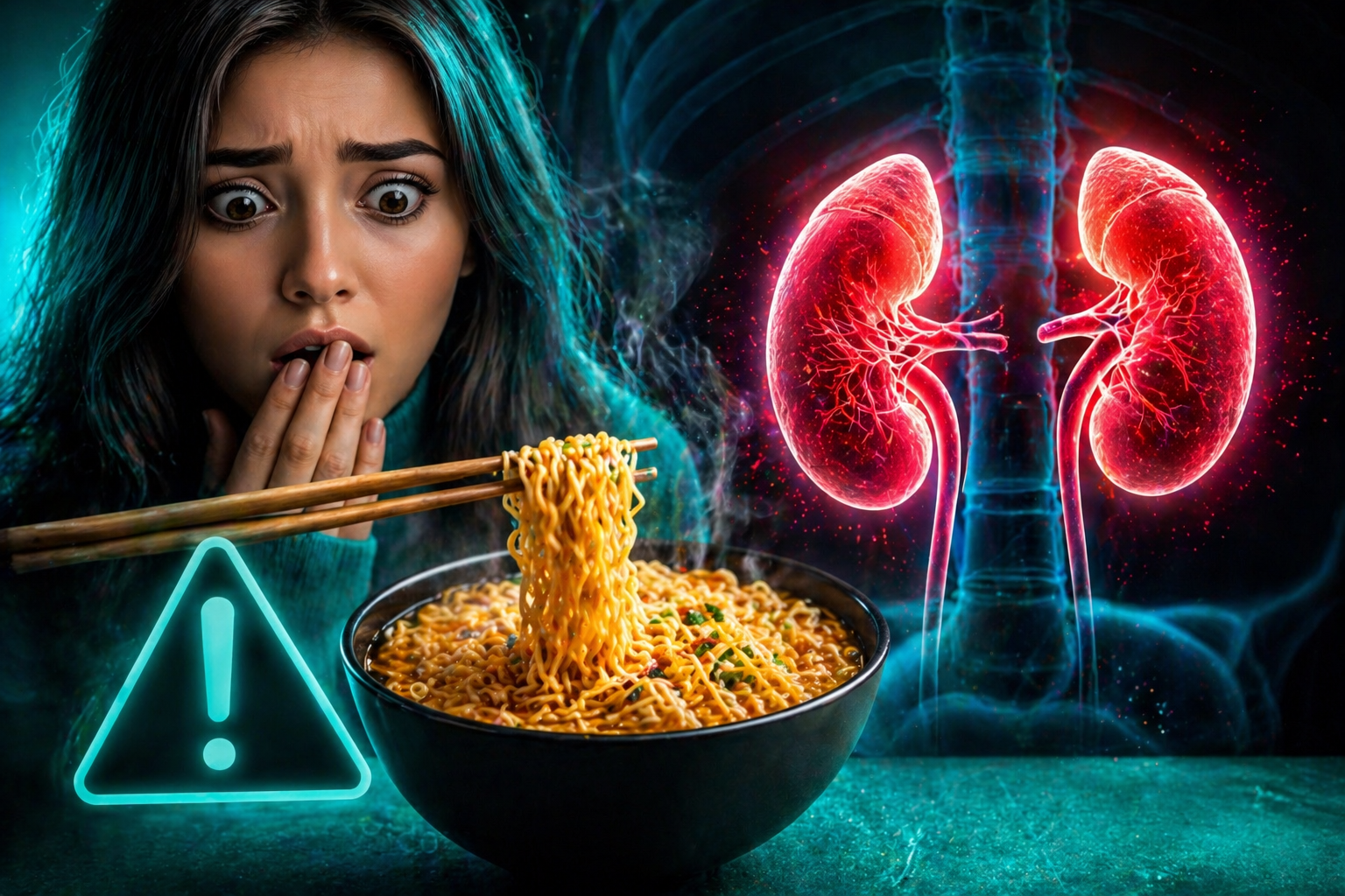 The Silent Damage in Your Bowl How Instant Noodles Could Be Hurting Your Kidneys Without You Realizing It