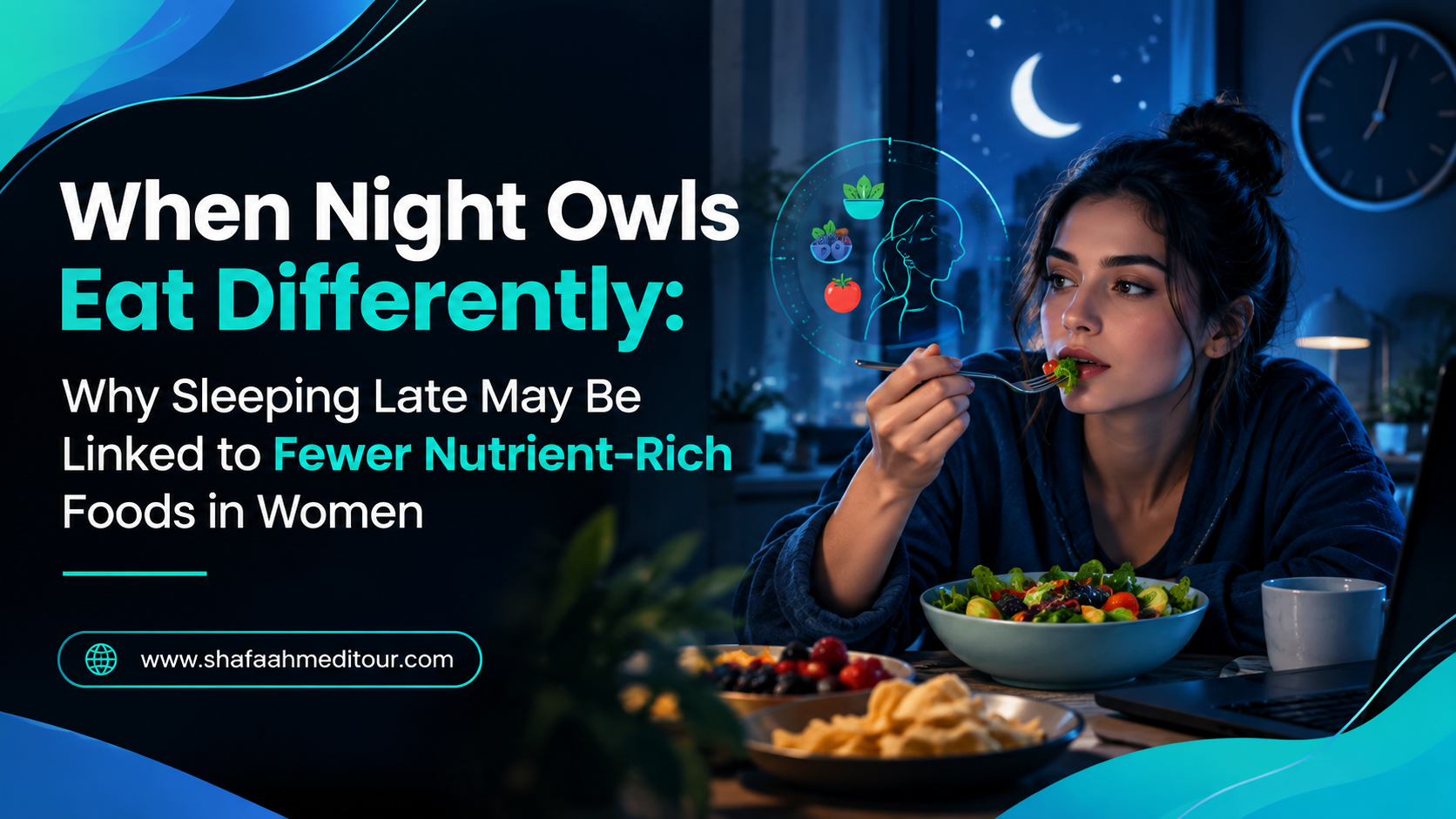 When Night Owls Eat Differently Why Sleeping Late May Be Linked to Fewer Nutrient-Rich Foods in Women