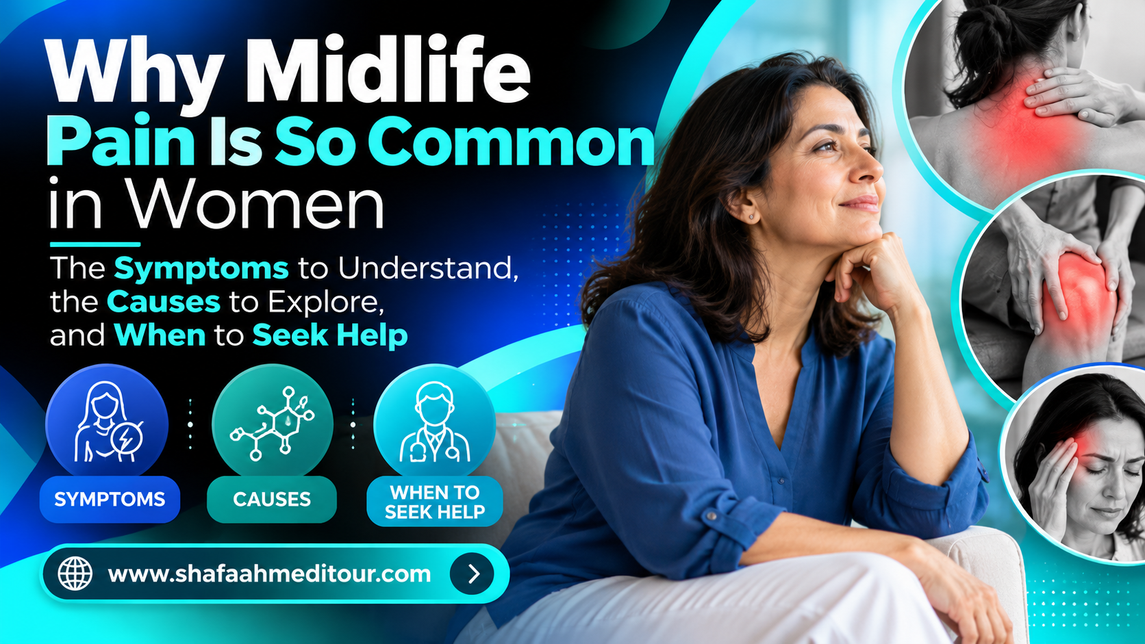 Why Midlife Pain Is So Common in Women The Symptoms to Understand, the Causes to Explore, and When to Seek Help